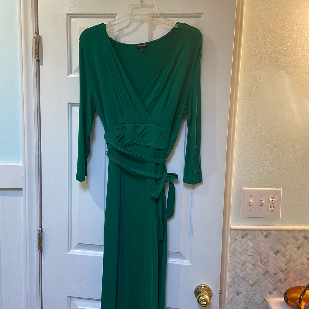 FINAL PRICE Talbots faux wrap knit dress